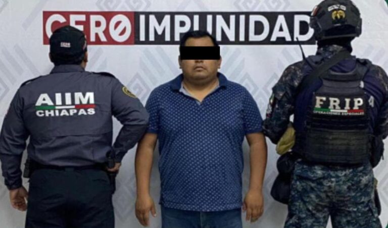 Por pederastia agravada, AIIM y FRIP aprehenden a presunto responsable
