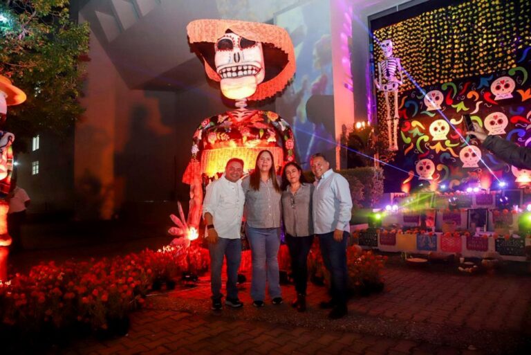 Poder Judicial se ilumina para celebrar nuestras tradiciones