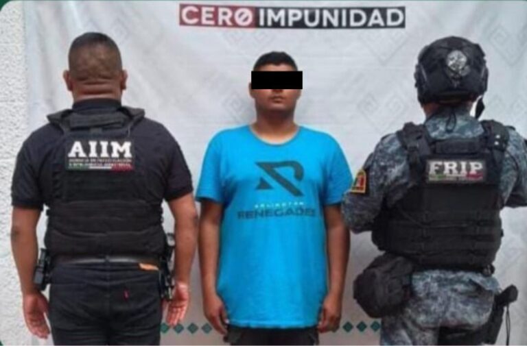 FGE y SSP aprehenden a presunto responsable de violación