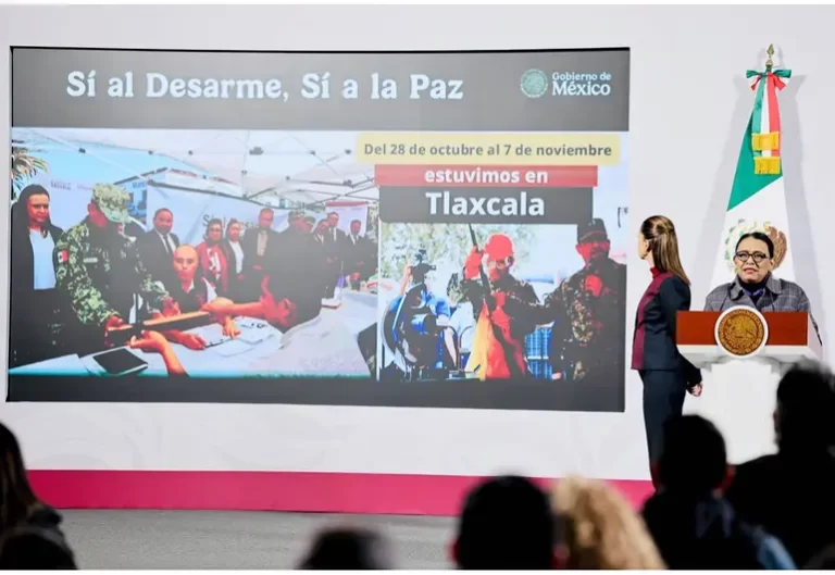 Gracias a ‘Sí al Desarme, Sí a la Paz’ se han canjeado 8 mil 547 armas de fuego: Segob