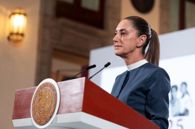 La fuerza del Estado es la justicia: Claudia Sheinbaum