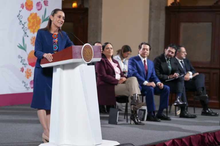 No vamos a caer en la provocación: no a la violencia; a la transformación no la detiene nadie: Sheinbaum