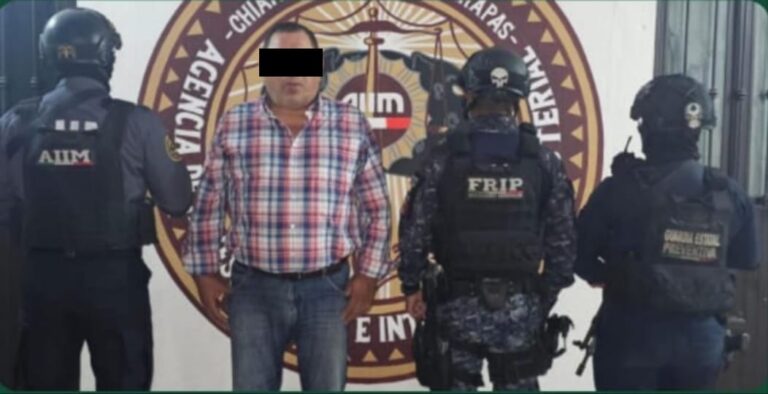 FGE y SSP aprehenden a presunto responsable de violencia familiar equiparada