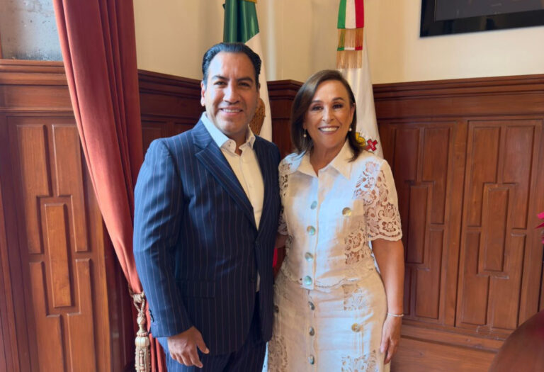 Asiste Eduardo Ramírez al Primer Informe de la gobernadora de Veracruz, Rocío Nahle
