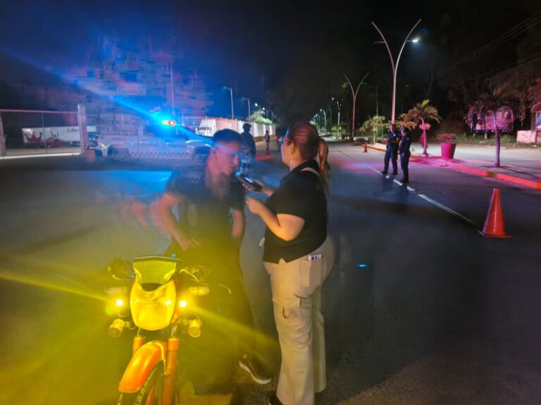 La Fiscalía de Distrito Frailesca implementa con éxito el Operativo Alcoholímetro