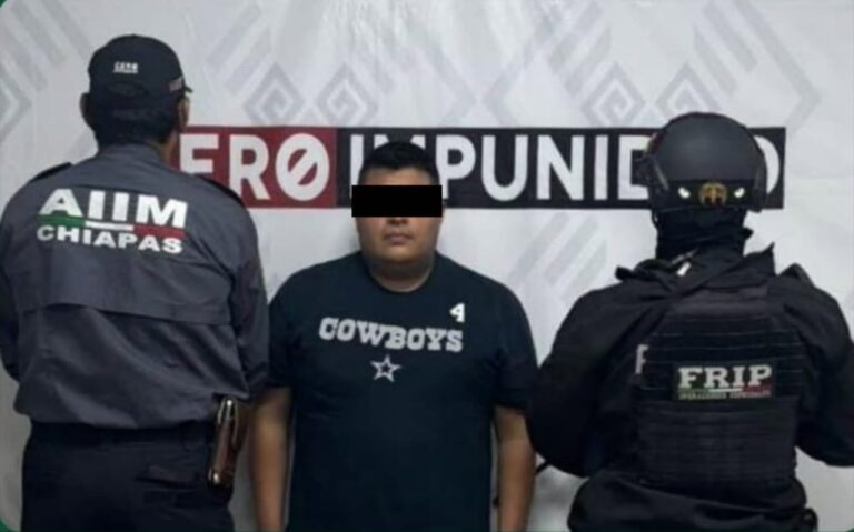 En colaboración, Fiscalías de Chiapas y Yucatán aprehenden a presunto responsable de desaparición de personas