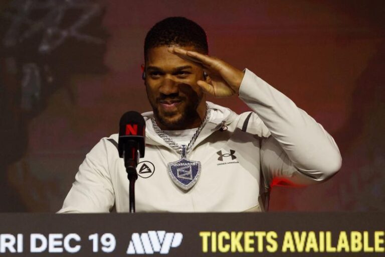 Se temen lesiones ocultas que puedan frenar la carrera de Anthony Joshua en el boxeo