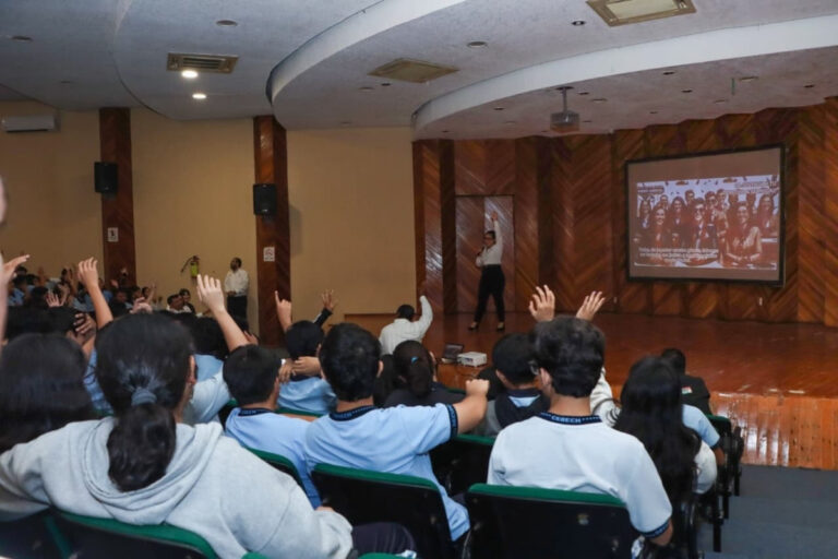 Programa «El Tribunal va a tu Escuela» visita al Centro Educativo Cebech
