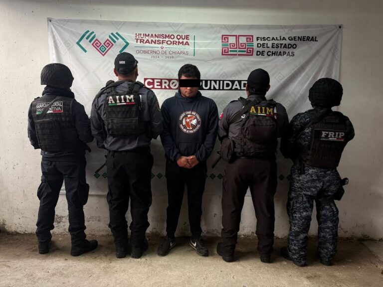 FGE y SSP aprehenden a presunto responsable del delito de secuestro