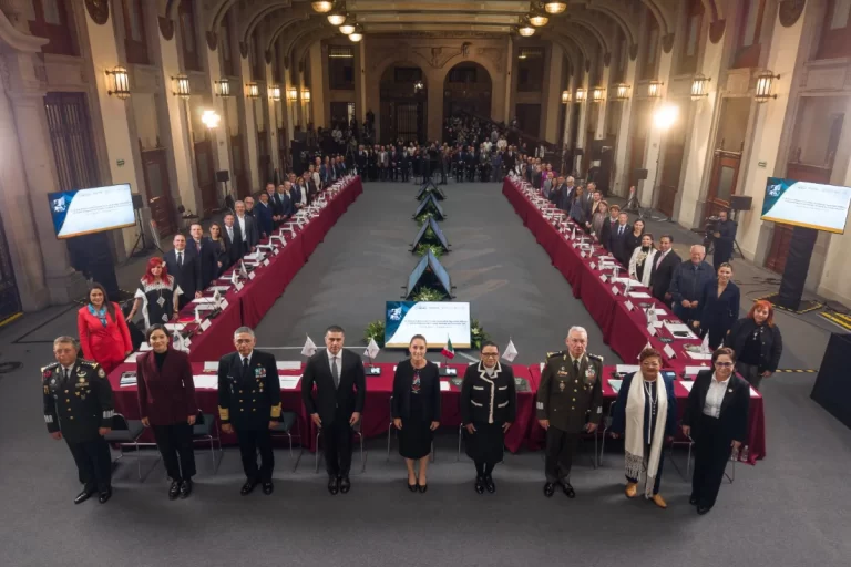 Juntos vamos a reducir la extorsión: Presidenta en la 52 Sesión Ordinaria del CNSP