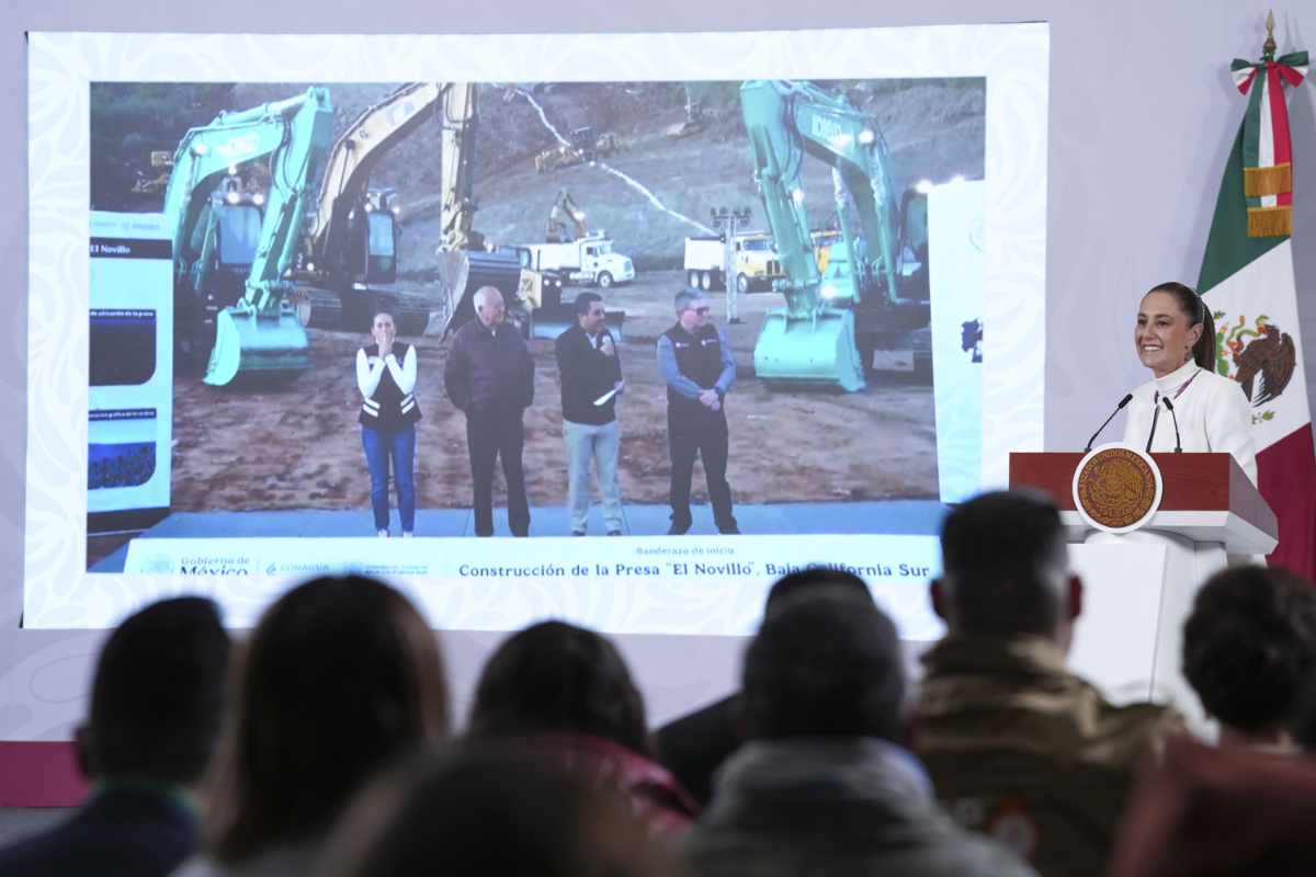 Presidenta encabeza banderazo de inicio a la construcción de la Presa “El Novillo”