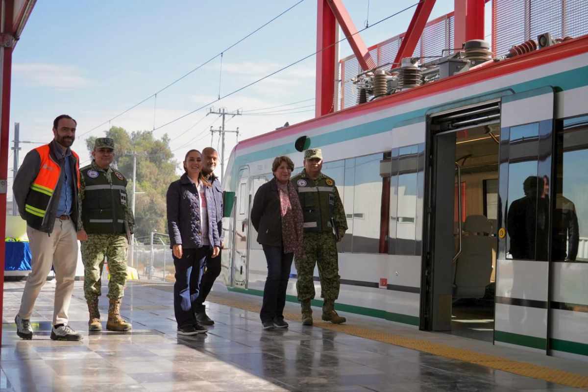 Presidenta anuncia que Tren Lechería – AIFA estará listo en el primer trimestre de 2026