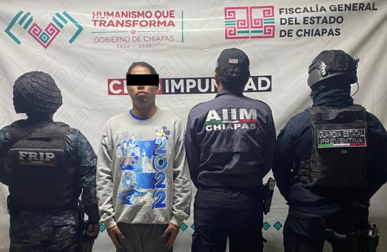 FGE vincula a proceso a presunto responsable de feminicidio