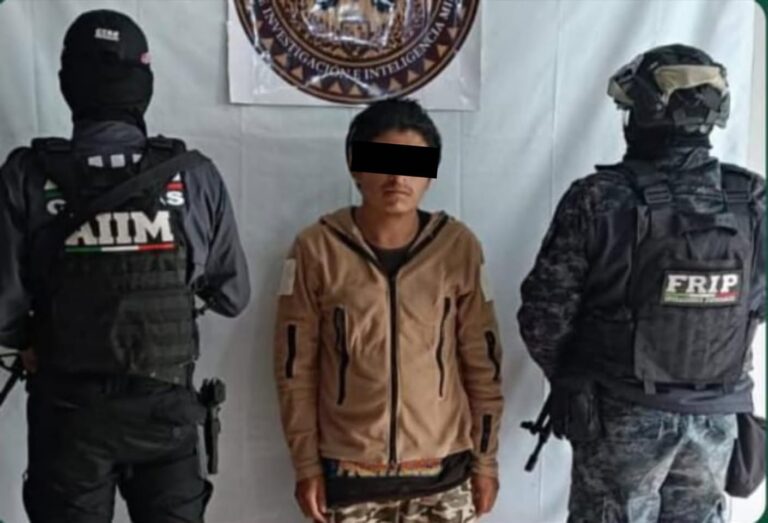 FGE y SSP aprehenden a presunto responsable de violencia familiar