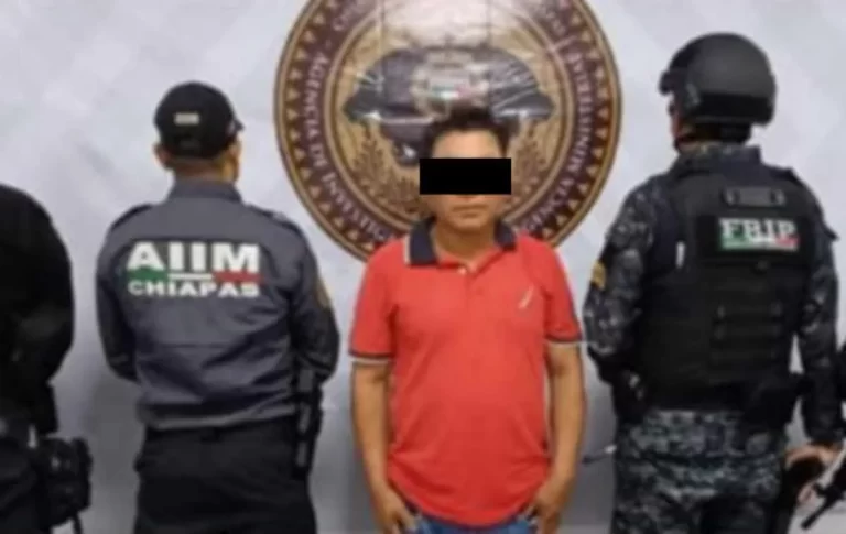 FGE y SSP aprehenden a presunto responsable de homicidio calificado