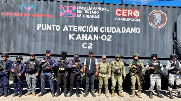 Grupo Interinstitucional realiza operativos “Cero Impunidad” en Frontera Comalapa, Siltepec y Motozintla