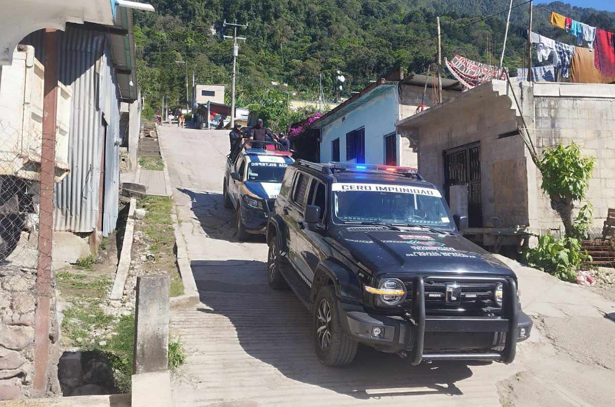 Despliega FGE Operativo Cero Impunidad en cuatro municipios de la Sierra Mariscal