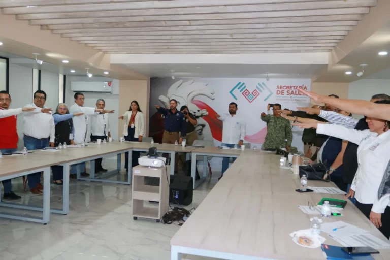 Instala Chiapas Comando Operativo de Seguridad en Salud rumbo al Mundial 2026