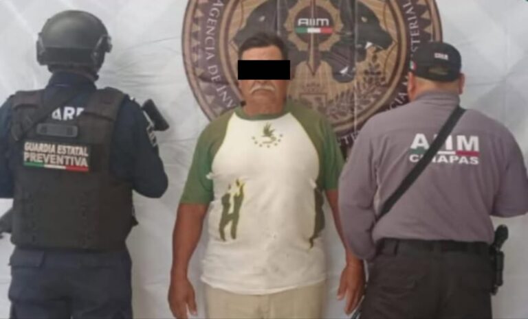 Por pederastia agravada, la FGE y SSP aprehenden a presunto responsable
