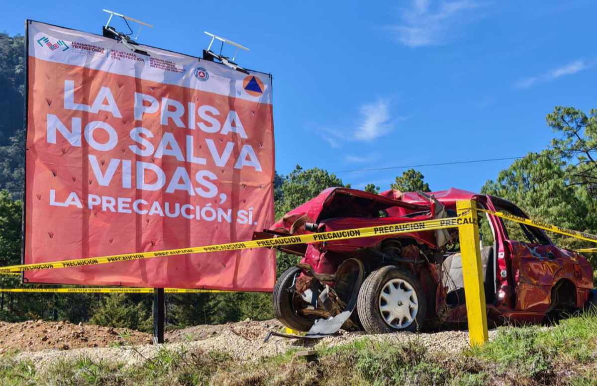 Instalan “monumento a la imprudencia”