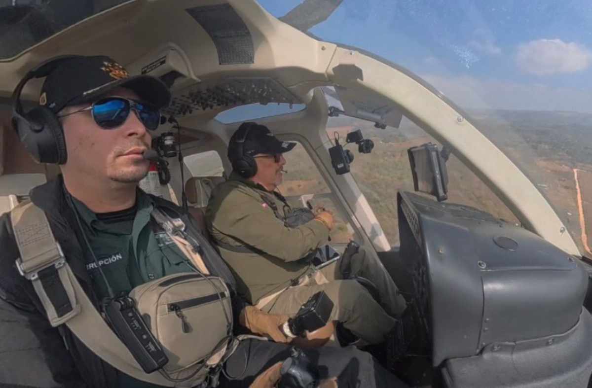 Refuerza SSP vigilancia aérea en Ocozocoautla de Espinosa
