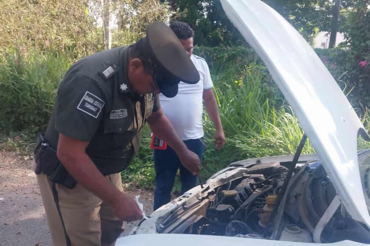 Con el programa ‘Tu Ángel Guardián’ SSP brinda auxilio y apoyo vial a conductores en Tapachula
