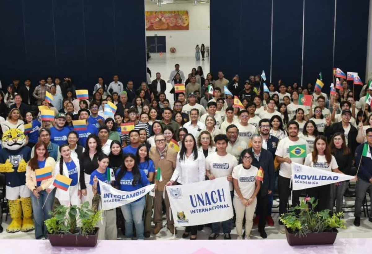 Más de 80 estudiantes de la UNACH realizarán estancias académicas en instituciones extranjeras y nacionales