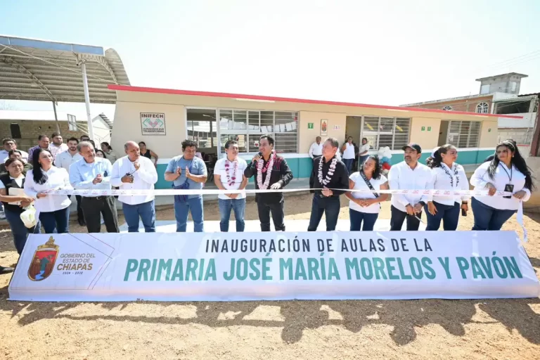 ERA fortalece conectividad y educación en Chiapa de Corzo