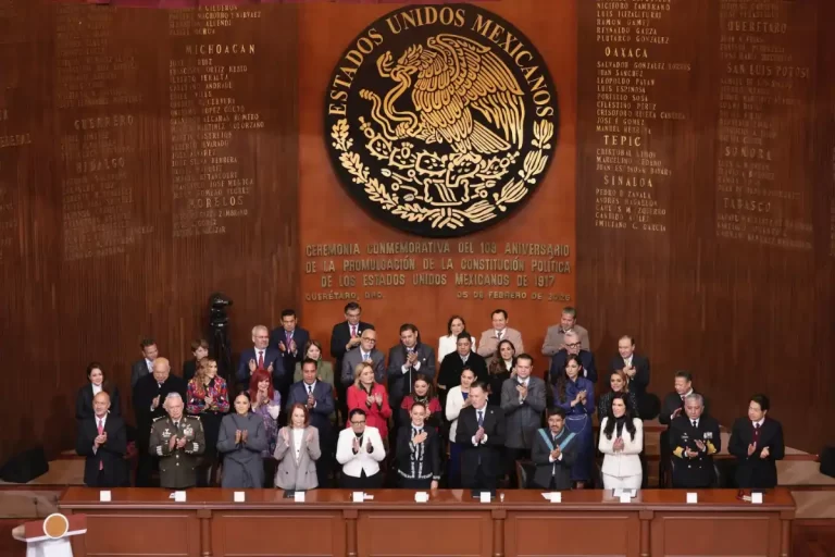 Asiste Eduardo Ramírez a conmemoración del 109 Aniversario de la Constitución de 1917