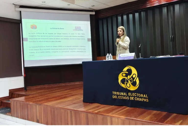 FGE fortalece acciones contra la violencia política en razón de género
