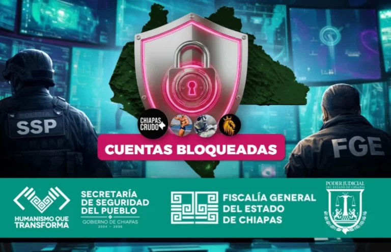 En Chiapas, dan golpe al crimen digital