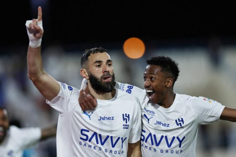 Debut histórico de Karim Benzema con el Al-Hilal al marcar un hat-trick