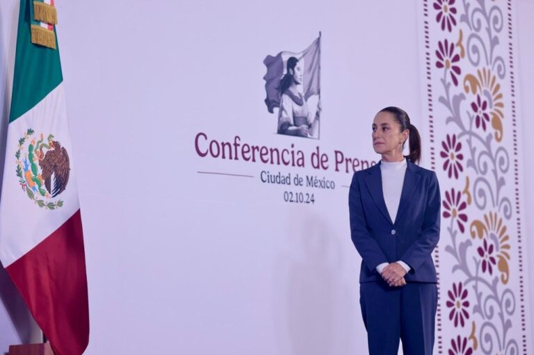 México no se doblega ni se arrodilla, no regresaremos a ser colonia o protectorado: Sheinbaum