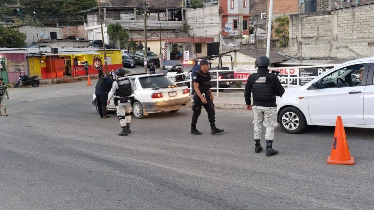 En Motozintla y Frontera Comalapa se realizan operativos “Cero Impunidad” para garantizar la paz en la Sierra