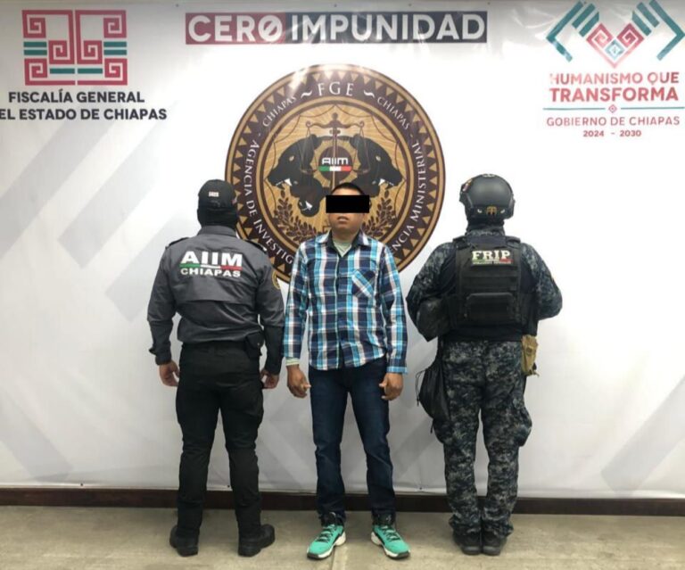 FGE y SSP aprehenden a presunto responsable de pederastia