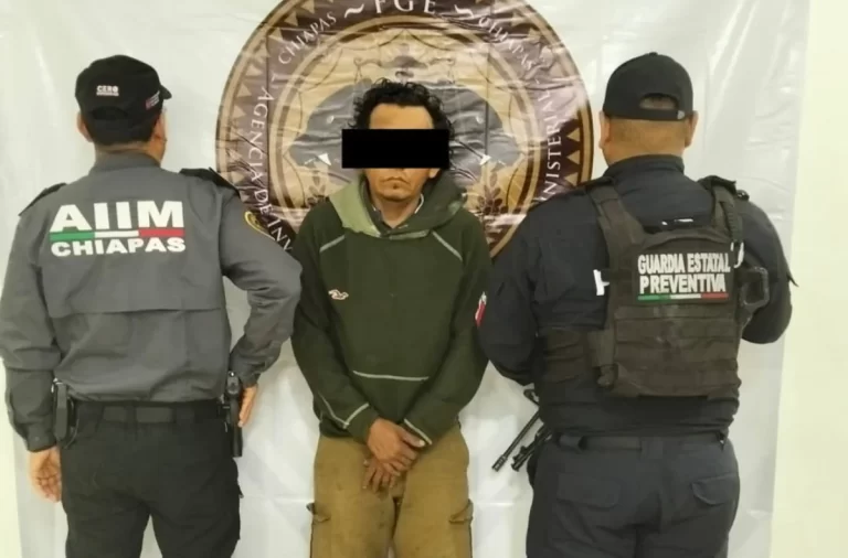 FGE y SSP aprehenden a presunto responsable de robo con violencia