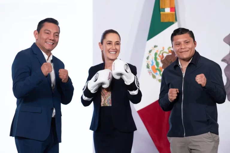 Presidenta presenta Boxeando por la Paz