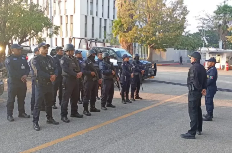 Garantiza SSP seguridad de asistentes en evento de espectáculo en Tuxtla