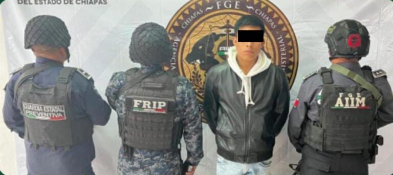 Por violencia familiar agravada, FGE y SSP aprehenden al presunto responsable