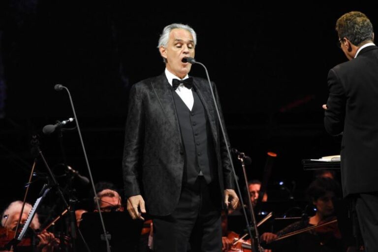 Andrea Bocelli ofrecerá concierto gratis en el Zócalo de la CDMX
