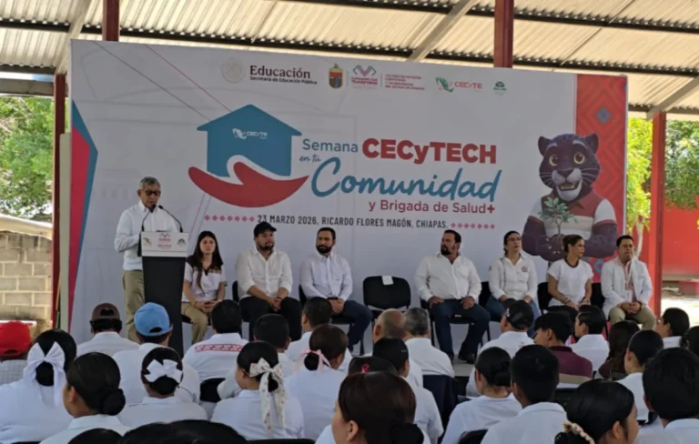 Impulsan acciones comunitarias con arranque del programa ‘Cecytech en tu comunidad 2026’