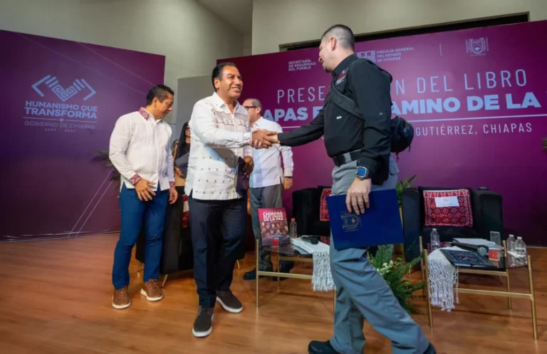 Chiapas, en materia de seguridad, es un modelo nacional a seguir: SSP
