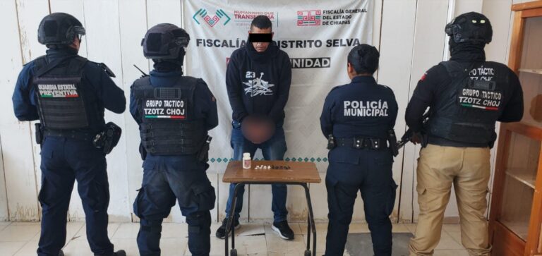 FGE obtiene la vinculación a proceso contra presunto responsable del delito contra la salud