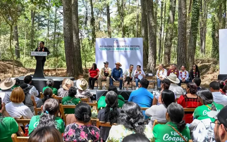 Eduardo Ramírez decreta nueva Área Natural Protegida para resguardar al quetzal y otras especies