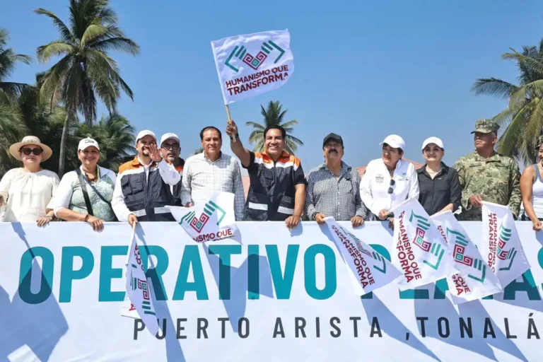 ERA da inicio al Operativo Playas Limpias en Puerto Arista