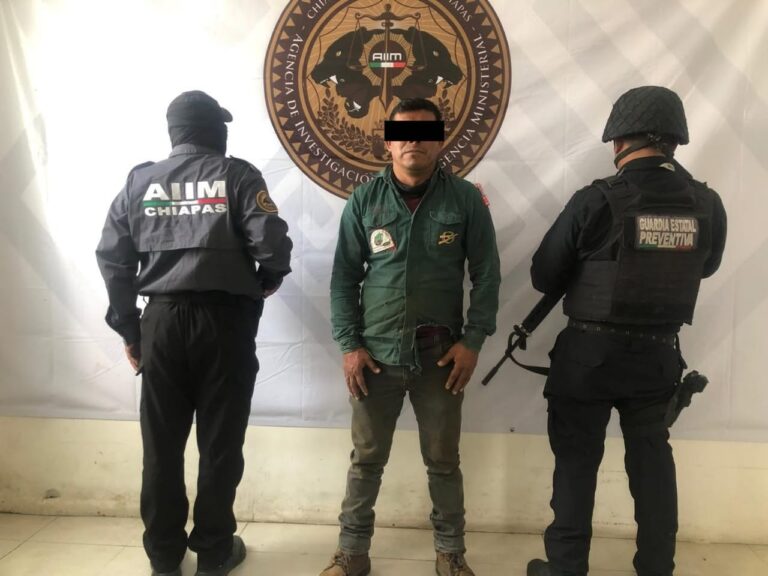 AIIM y GEP aprehenden a presunto responsable de violación