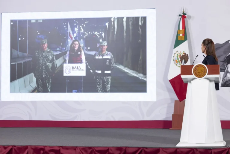 Presidenta inaugura segundo tramo del viaducto elevado de Tijuana, BC
