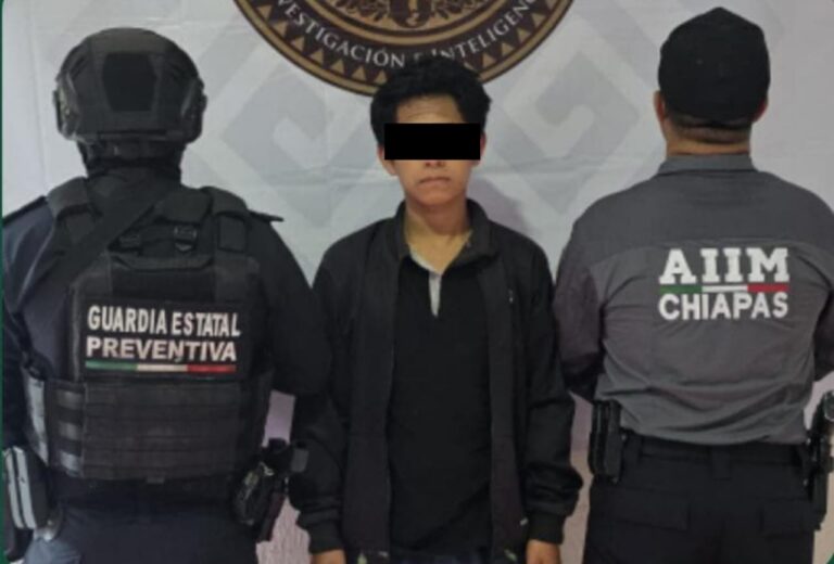 FGE y SSP aprehenden a presunto responsable de violación en grado de tentativa agravada