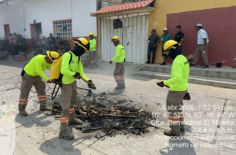 Saldo blanco en Berriozábal durante el operativo Semana Santa 2026