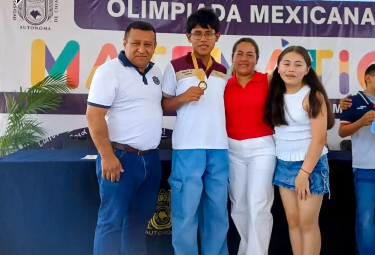 Estudiante del Cecytech obtiene primer lugar en Olimpiada Mexicana de Matemáticas